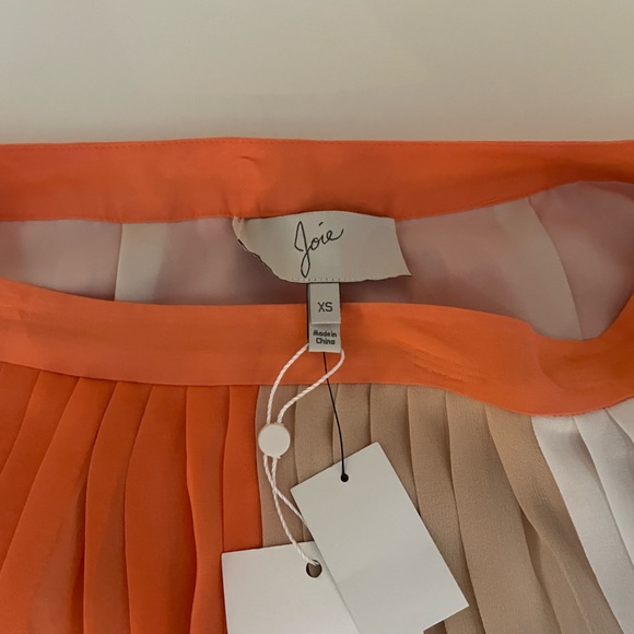 Joie colourblock pleated skirt - Picture 3 of 3